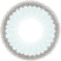 EOS Poesie Blue Gray contact lens pattern close-up