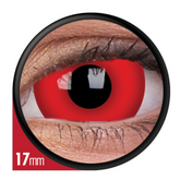 17mm Sweety Dare Devil Red Mini Sclera Lens