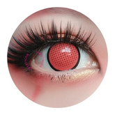 Sweety Crazy Red Mesh/Screen with Black Rim