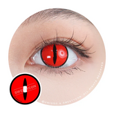 Sweety Crazy Red Demon Eye / Cat Eye