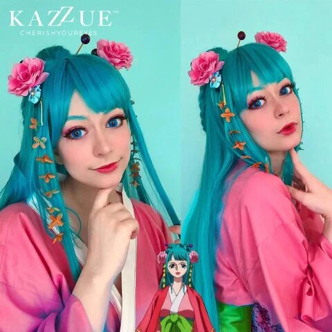kazzue alluring blue colored contact lens