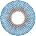 kazzue alluring blue colored contact lens