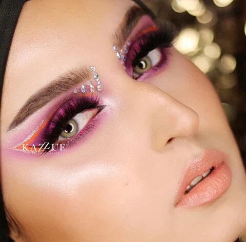 kazzue angel gray colored contact lens
