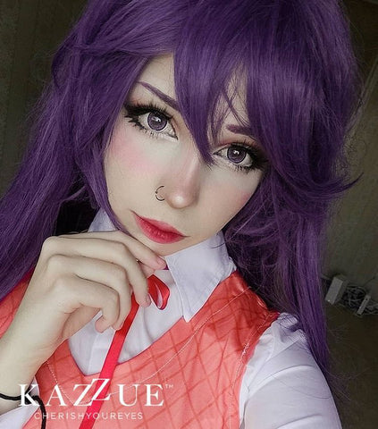 kazzue blytheye violet colored contact lens