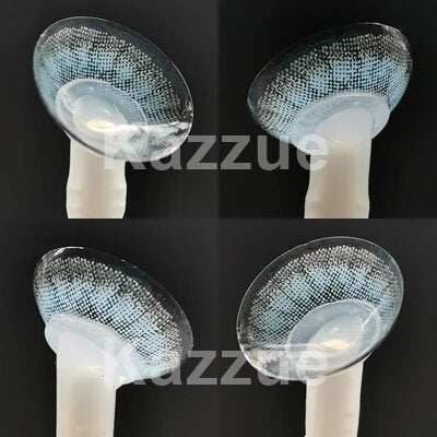kazzue cherish blue colored contact lens
