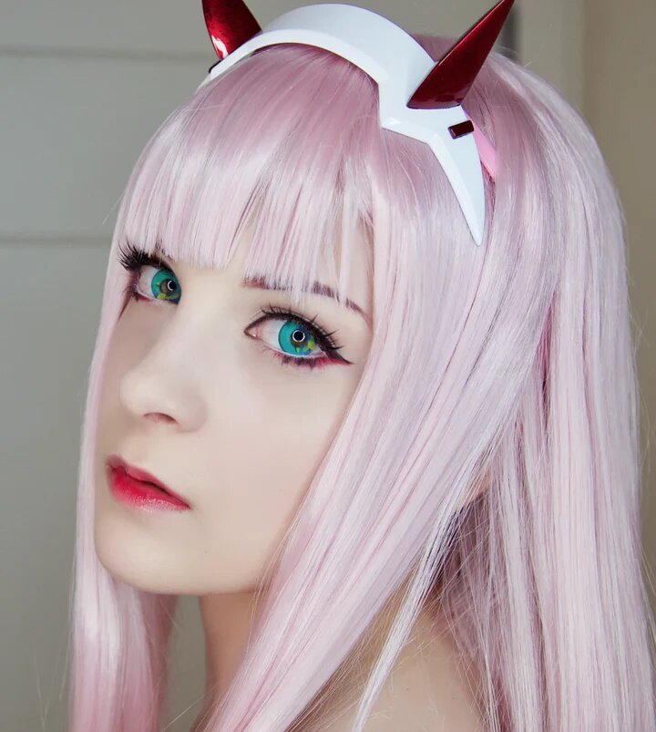 kazzue coscon anime turquoise colored contact lens