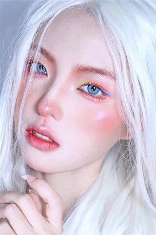 kazzue desire blue colored contact lens