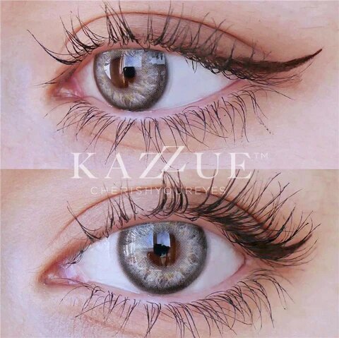 kazzue desire gray colored contact lens