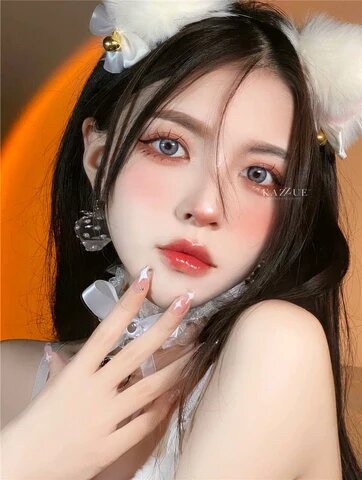 kazzue desire gray colored contact lens