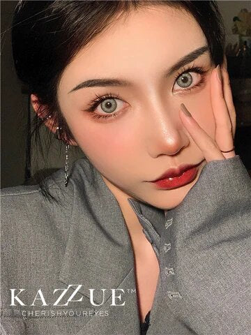 kazzue desire gray colored contact lens