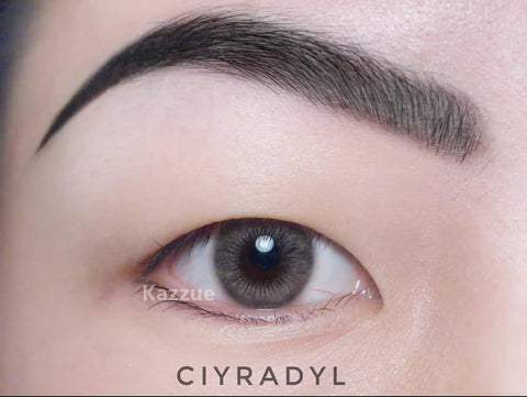 kazzue fairytale pink brown colored contact lens