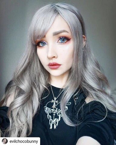 kazzue fantasy blue colored contact lens