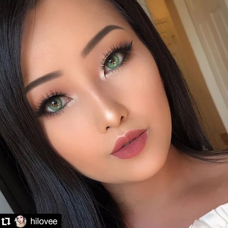 kazzue fantasy green colored contact lens