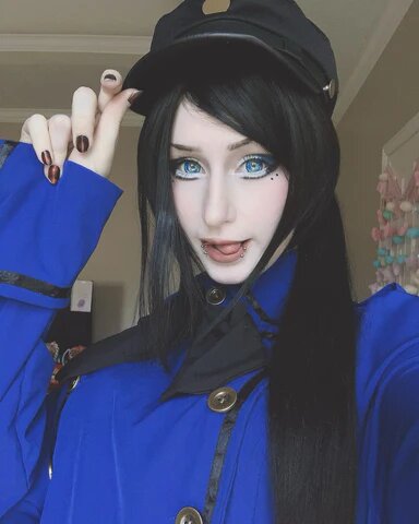 kazzue galaxy blue colored contact lens