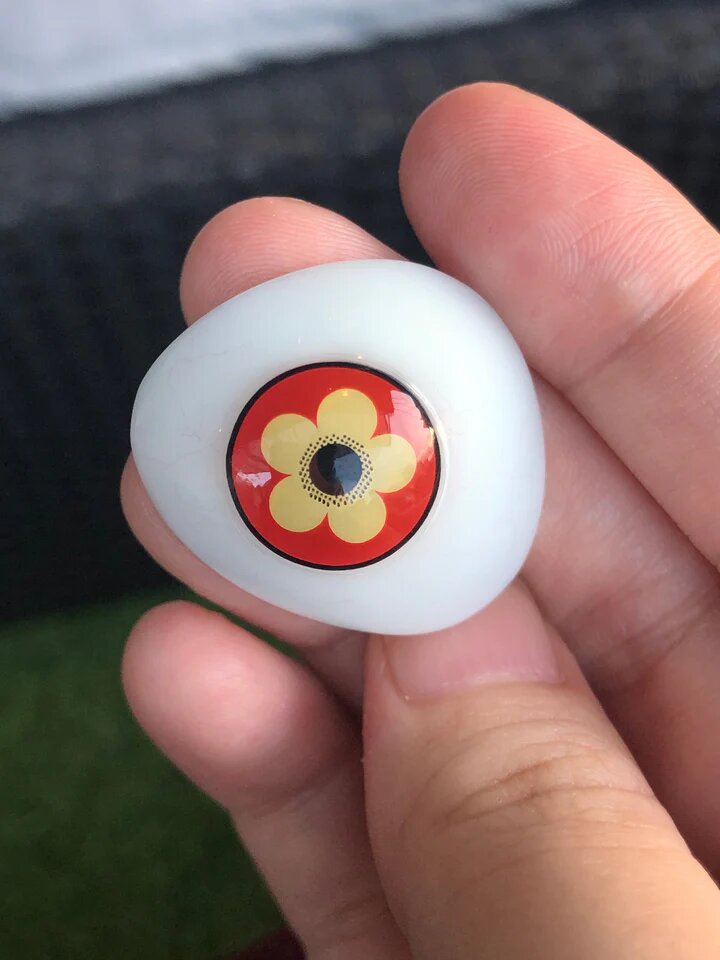 kazzue genshin impact hu tao cosplay colored contact lens