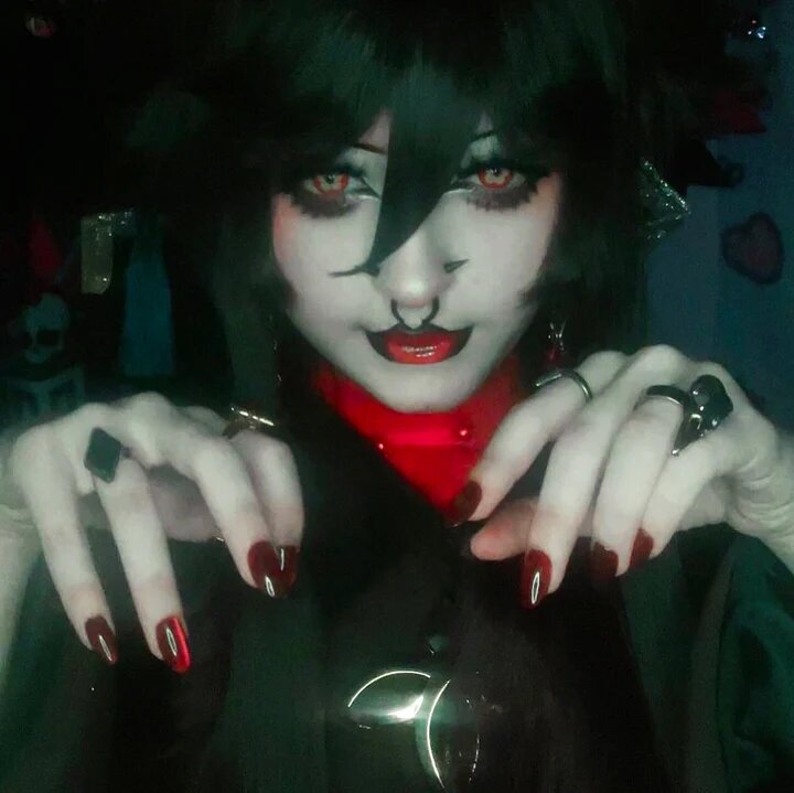 kazzue genshin impact hu tao cosplay colored contact lens