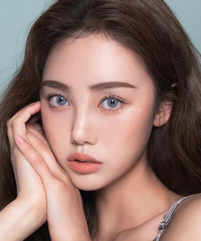 kazzue glam crystal colored contact lens