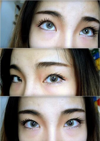 kazzue glam ivory colored contact lens