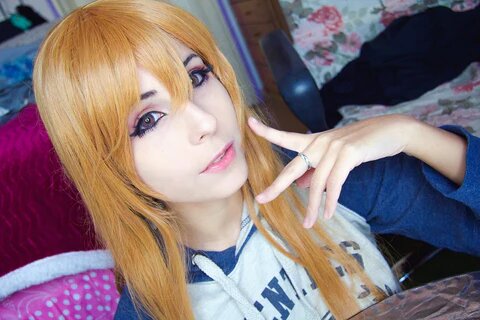 kazzue heavenly macaron violet colored contact lens
