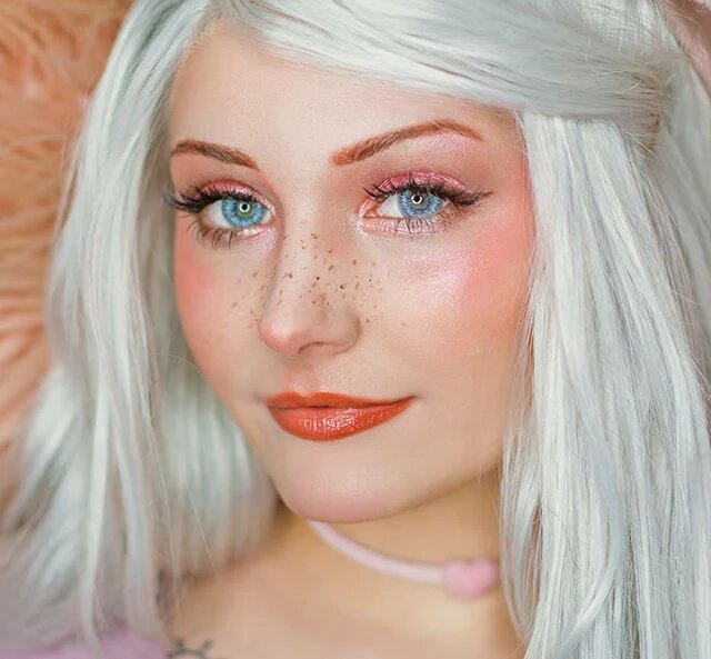 kazzue ice queen colored contact lens