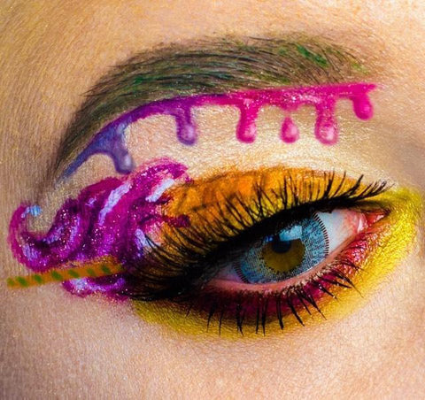 kazzue ice queen colored contact lens
