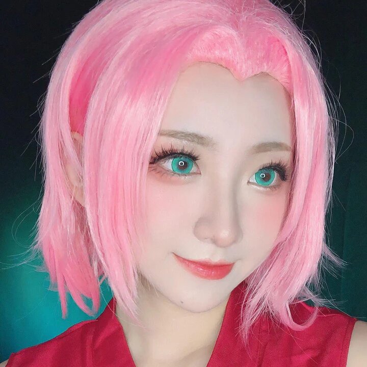 kazzue intense pop green colored contact lens