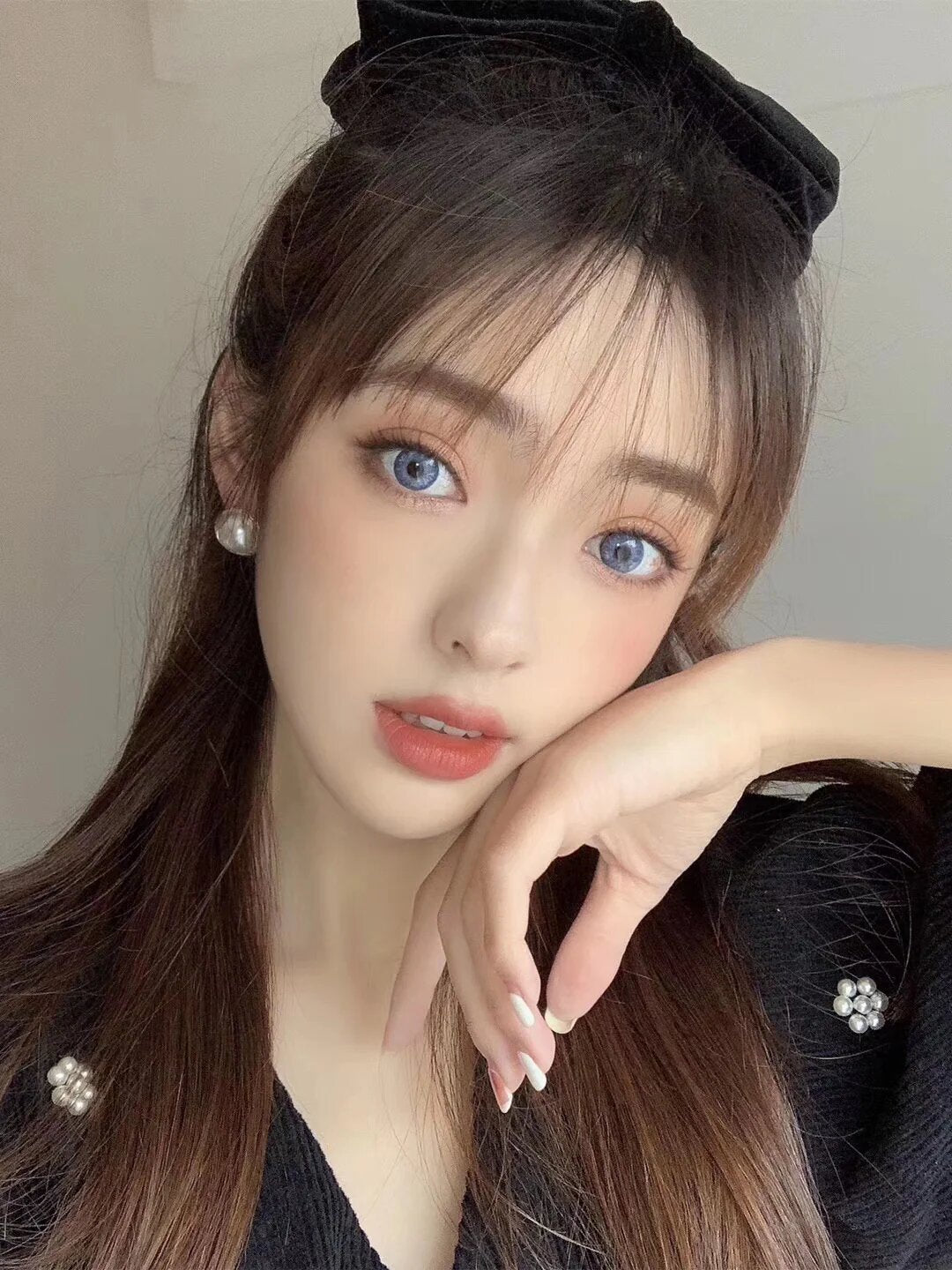 kazzue jewel sapphire colored contact lens