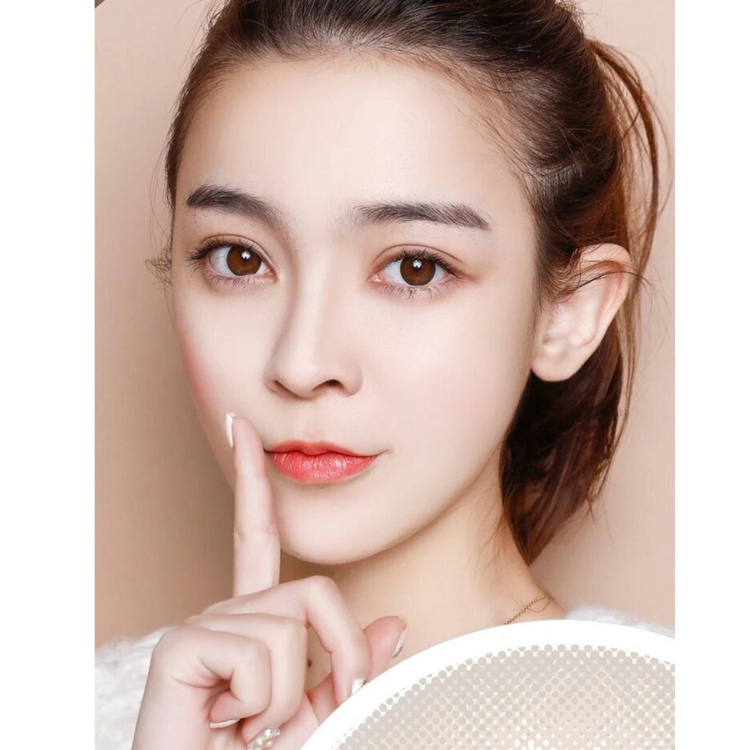 kazzue legato brown colored contact lens
