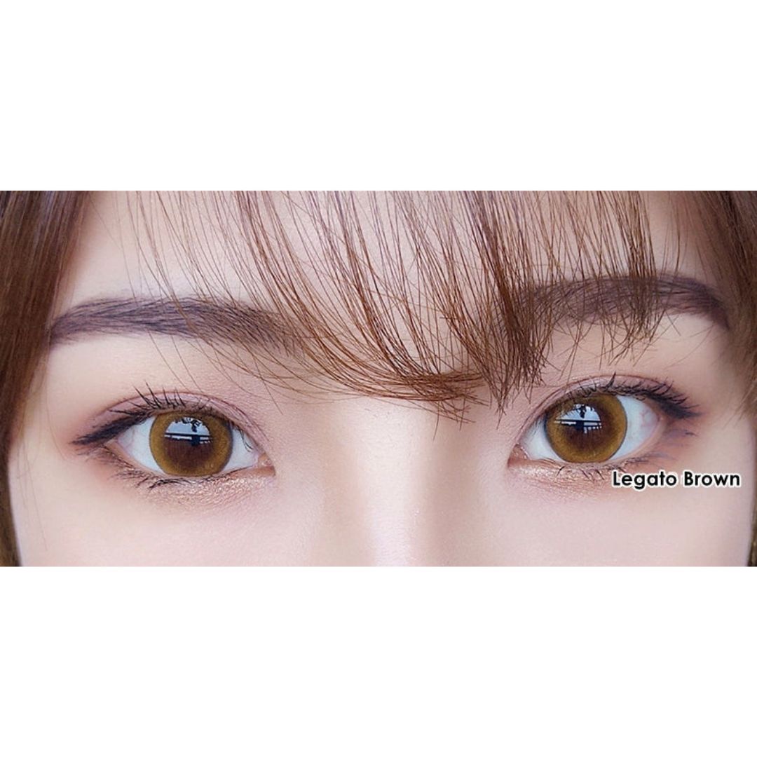 kazzue legato brown colored contact lens
