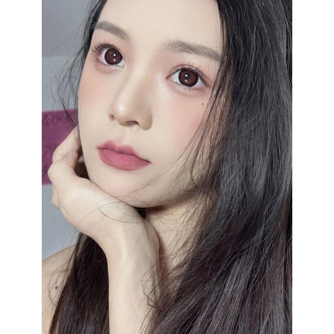 kazzue midnight copper colored contact lens