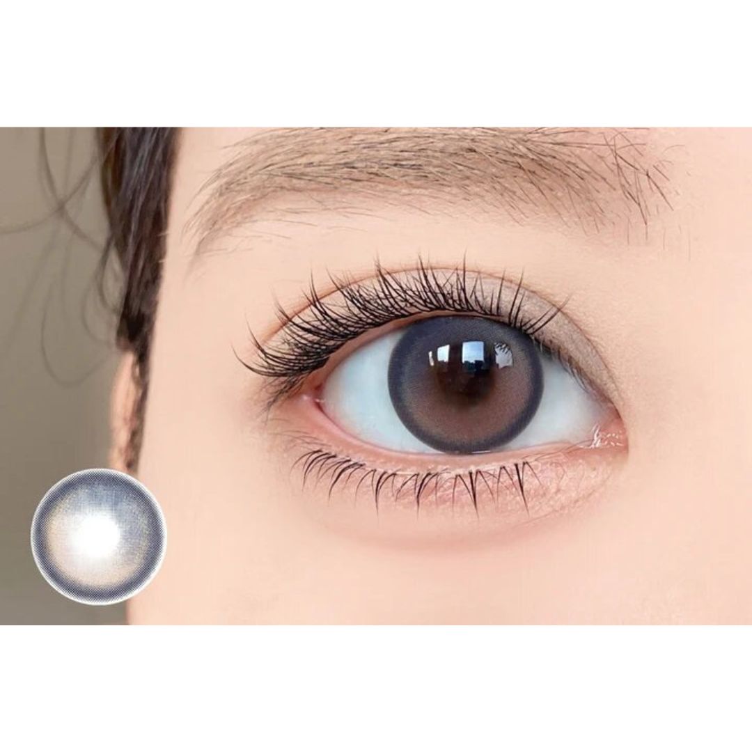 kazzue moonveil daydream moon colored contact lens closeup