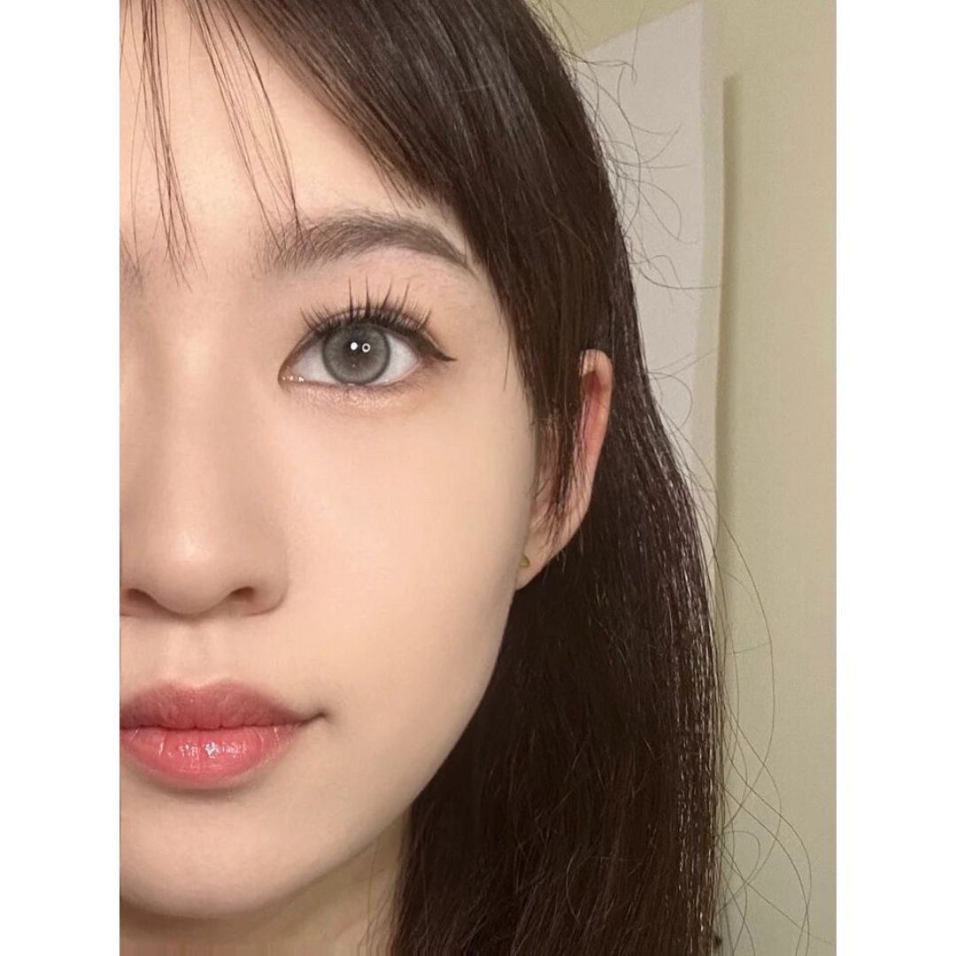 kazzue moonveil timeless gray colored contact lens