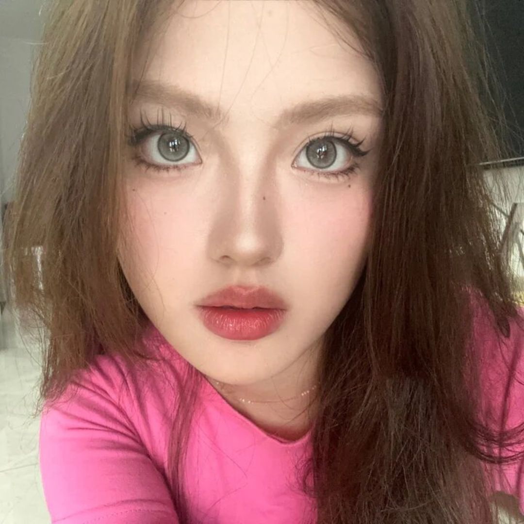 kazzue moonveil timeless gray colored contact lens