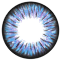 kazzue premier blue colored contact lens