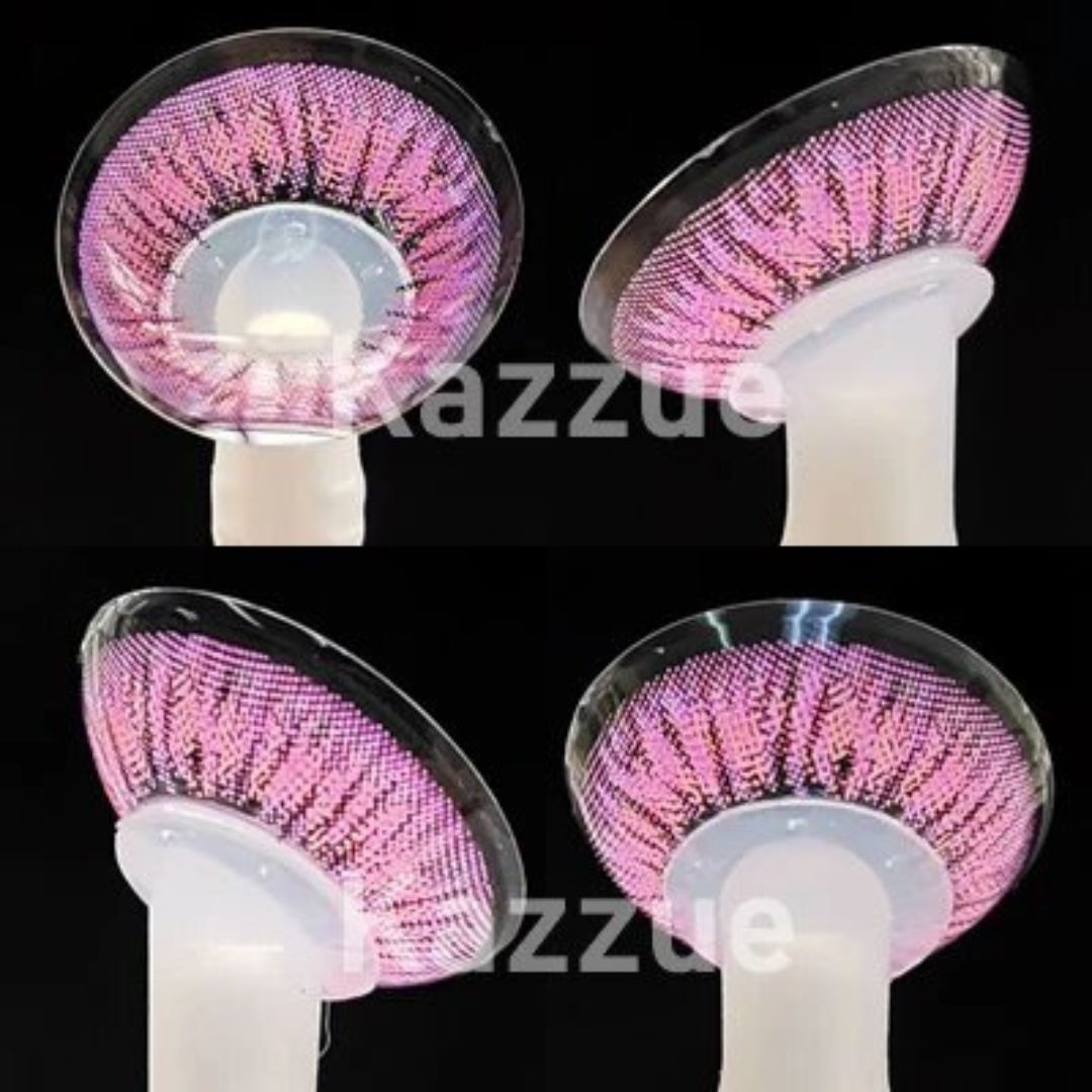 kazzue premier violet colored contact lens