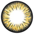 kazzue premier yellow colored contact lens