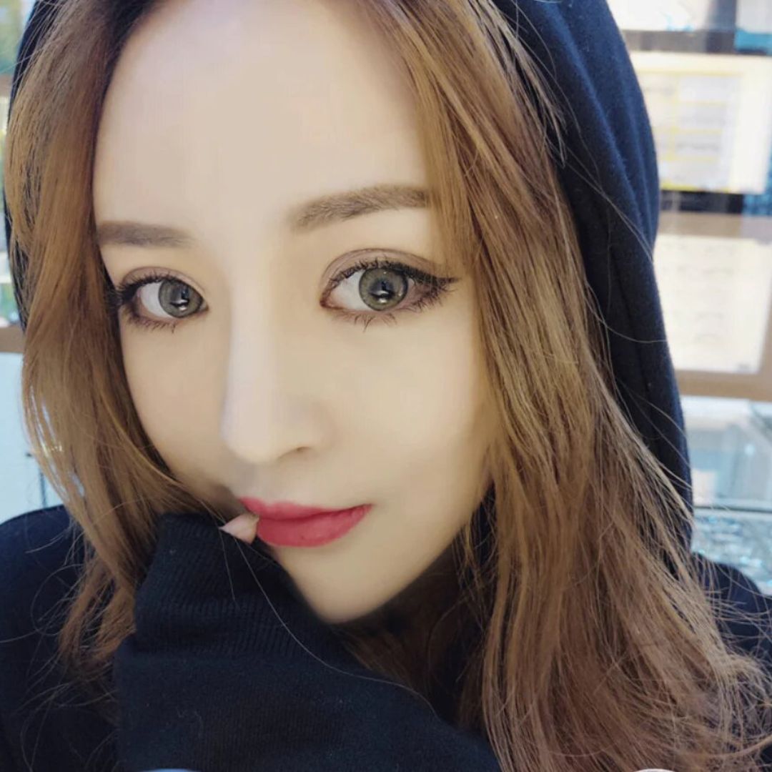 kazzue pro coffee brown colored contact lens