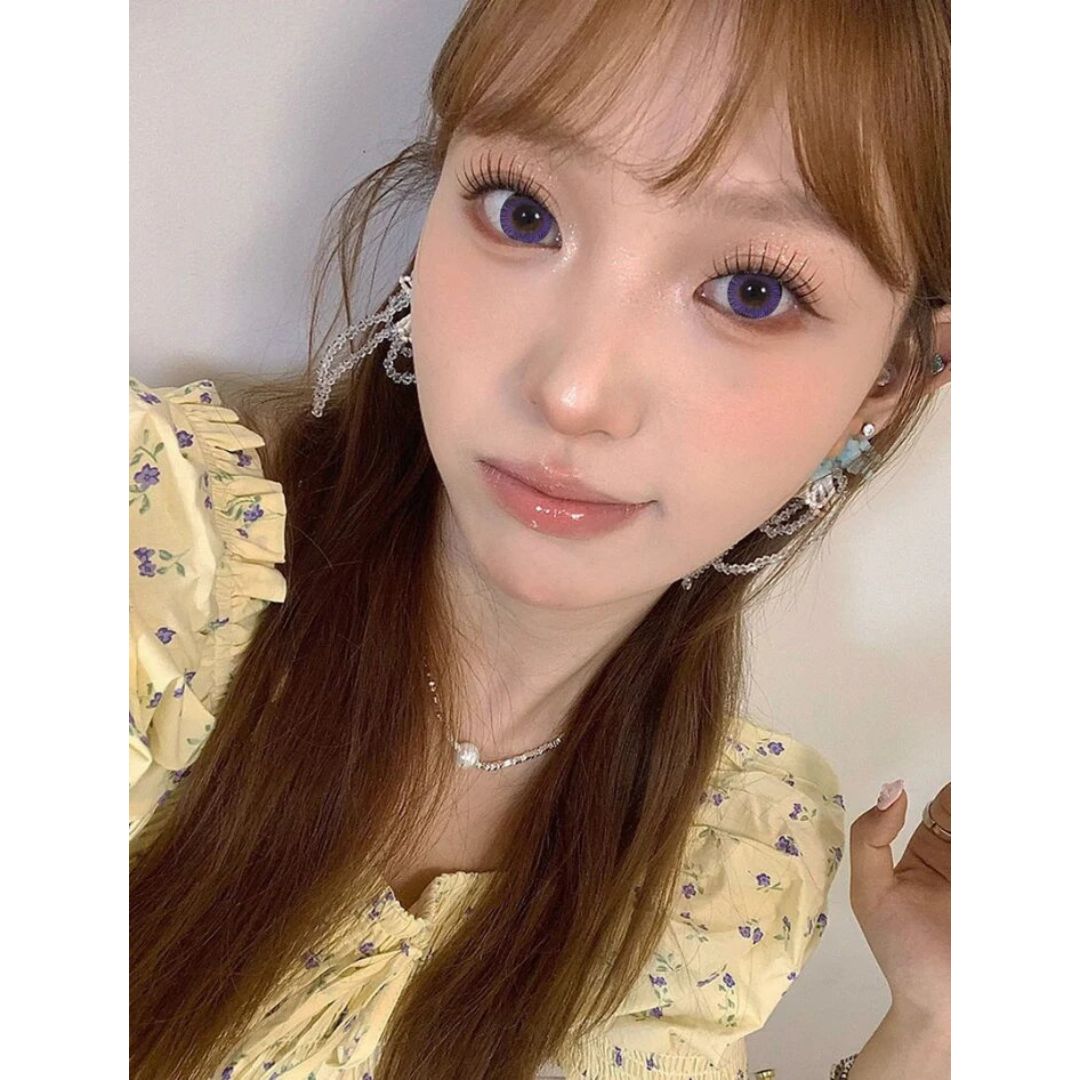kazzue real fairy violet colored contact lens