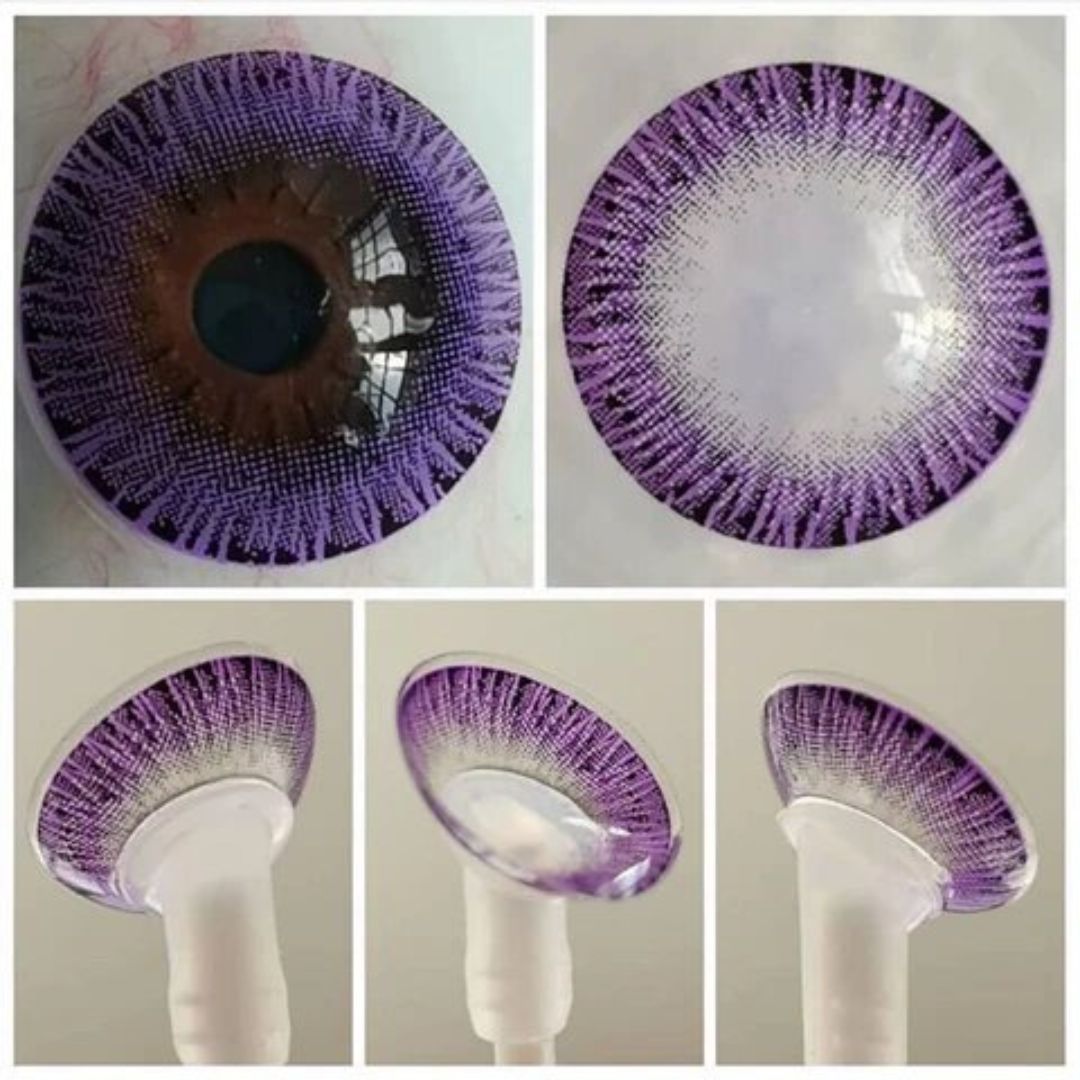 kazzue real fairy violet colored contact lens