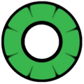 kazzue twilight green colored contact lens