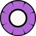 kazzue twilight violet colored contact lens