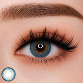 Royal Candy Puffy 3 Tone Aqua