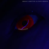 17mm Sweety UV Glow Red Mini Sclera Lens