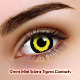 Colourvue Tigera X-Men Mystique Mini Sclera Contacts (17mm)