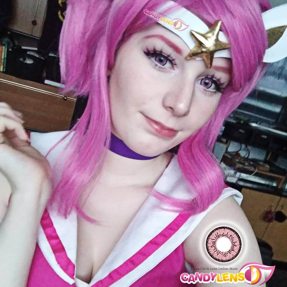 EOS Dolly Eye Pink Circle Lens