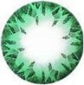 EOS Crystal 2 Tone Green Color Contact Lens - Candylens