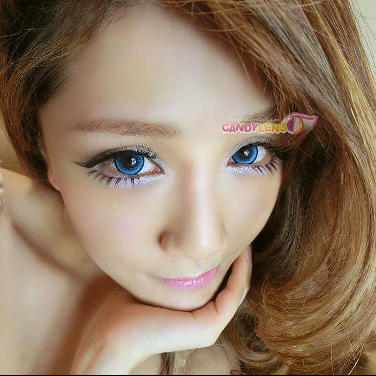 EOS EOS New Adult Blue Circle Lens