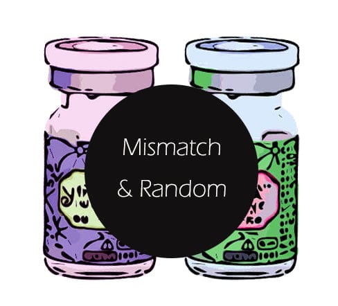 Candylens Mismatched Colored Contact Lenses (randomly picked)