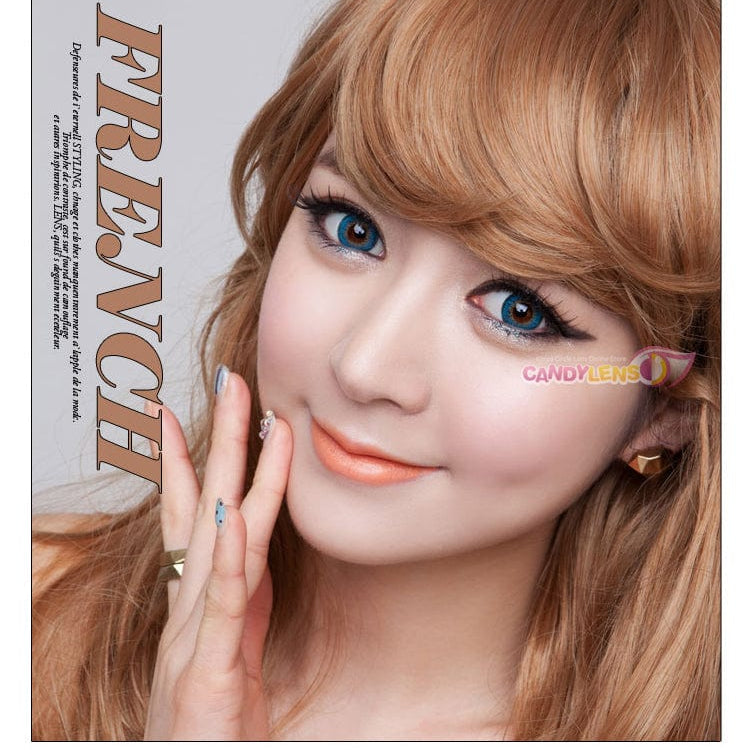 Royal Candy Royal Candy Puffy 3 Tone Aqua