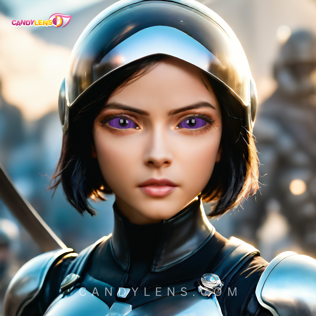 Transform Your Look with 22mm Large Diameter Purple Scleral